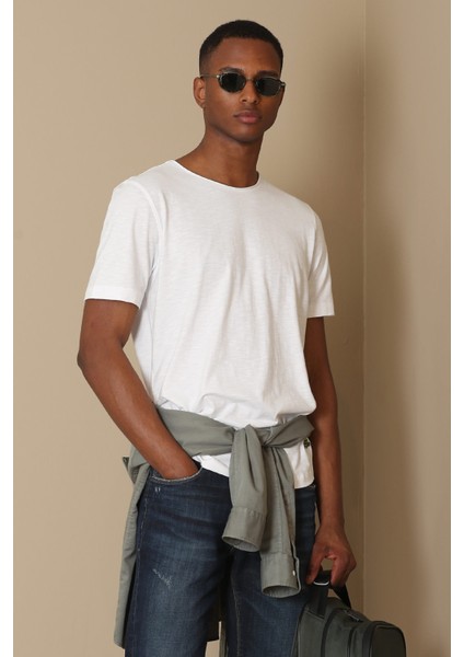 Junya Erkek Basic Tişört Siyah
