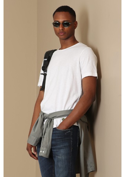 Junya Erkek Basic Tişört Siyah