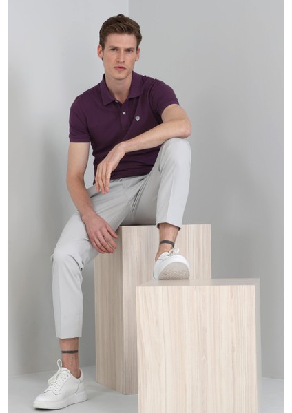 Laon Spor Polo Erkek Tişört Siyah