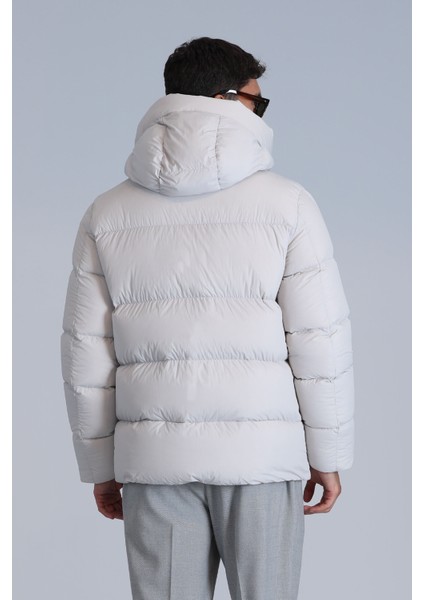 Tommy Kaz Tüyü Erkek Mont Siyah