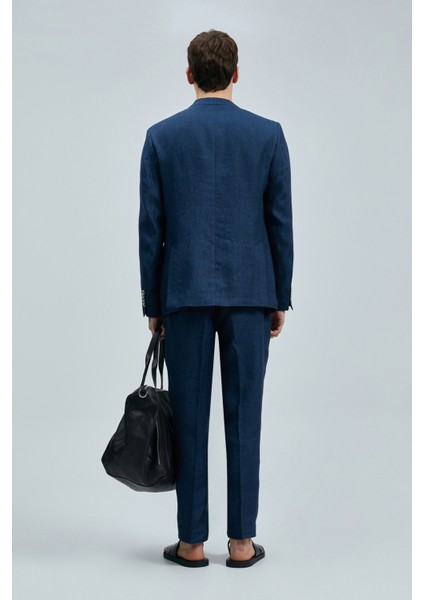 Jaques Spor Erkek Blazer Ceket Slim Fit Lacivert