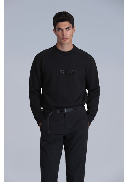 Luther Erkek Sweatshirt Siyah