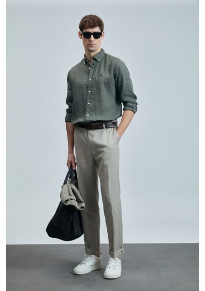 Bert Smart Erkek Chino Pantolon Slim Fit Lacivert