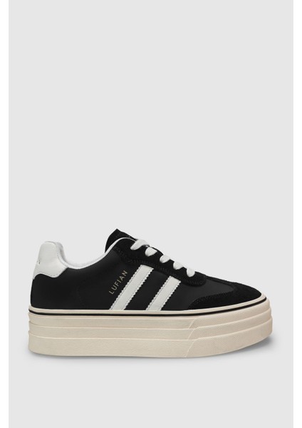 Angela 121230025 Sneaker Siyah Kadın Spor Ayakkabı