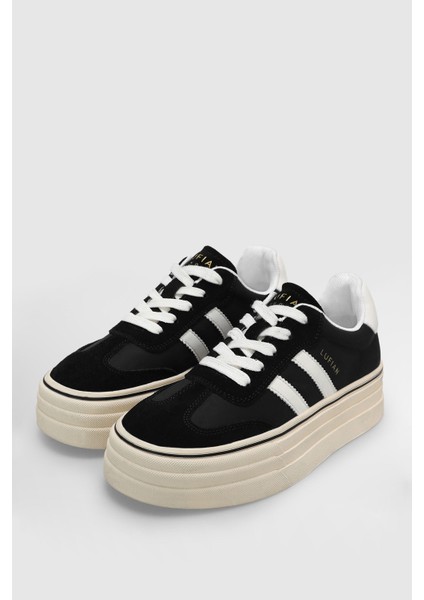 Angela 121230025 Sneaker Siyah Kadın Spor Ayakkabı