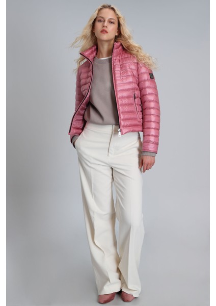 Mary Kaz Tüyü Kadın Mont Siyah