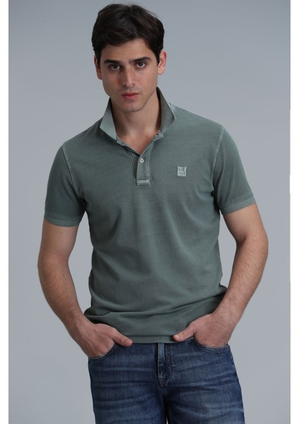 Vernon Smart Erkek Polo Tişört Gri