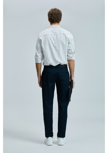 Plus Smart Erkek Chino Pantolon Slim Fit Taş