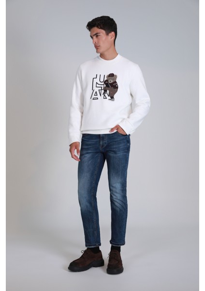 Bert Smart Jean Erkek Pantolon Slim Fit Mavi