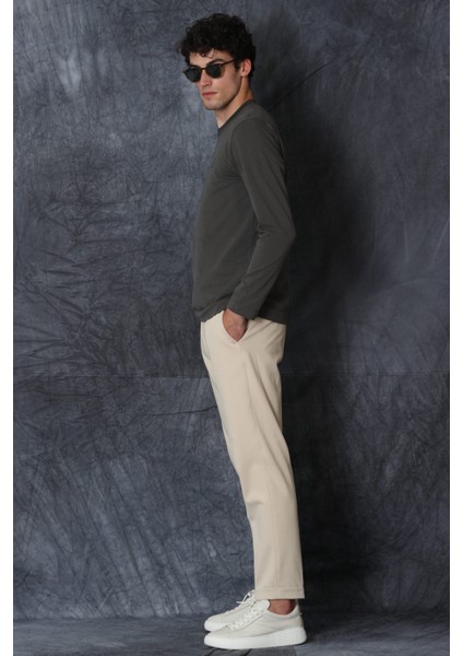 Blend Erkek Uzun Kol Tişört Siyah