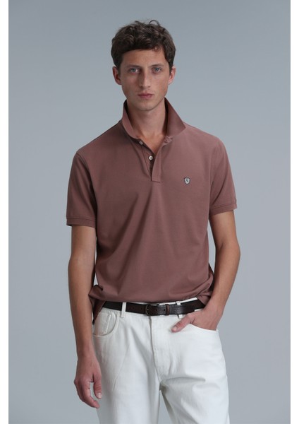 Laon Smart Erkek Polo Tişört Slim Fit Siyah