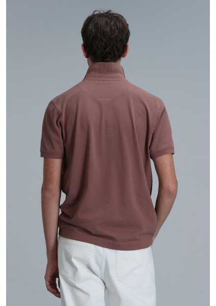 Laon Smart Erkek Polo Tişört Slim Fit Siyah