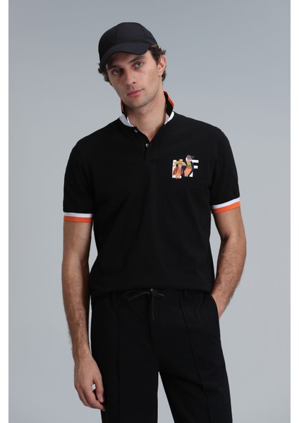 Ruby Smart Erkek Polo Tişört Siyah