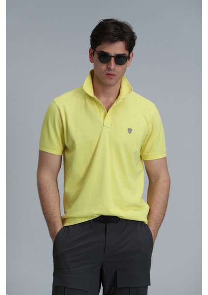 Laon Smart Erkek Polo Tişört Slim Fit Siyah