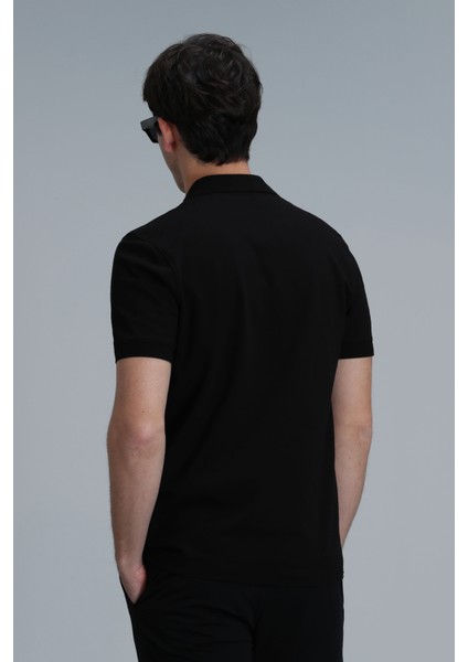 Mandy Smart Erkek Polo Tişört Siyah