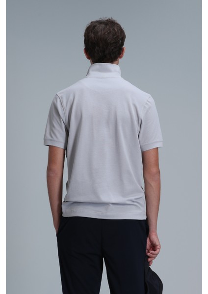 Crystal Smart Erkek Polo Tişört Gri