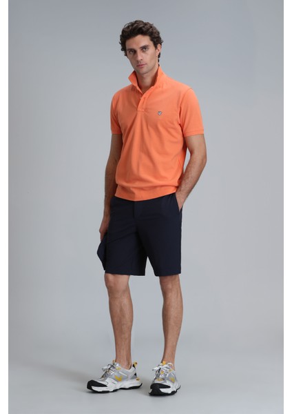 Laon Smart Erkek Polo Tişört Slim Fit Siyah