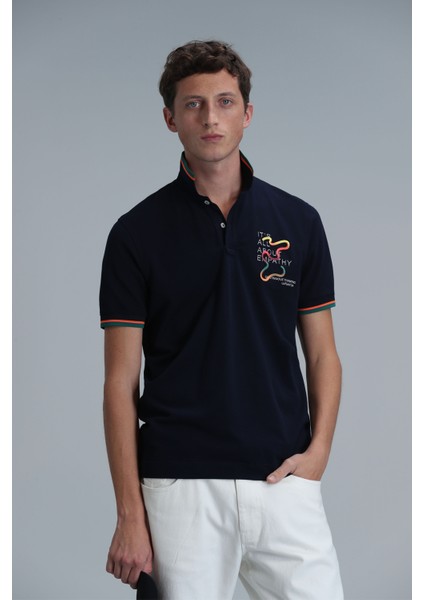 Kıng Smart Erkek Polo Tişört Siyah