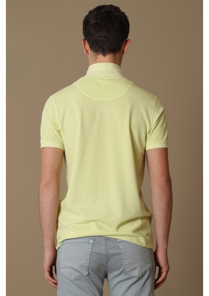 Vernon Spor Polo Yaka Erkek Tişört Lacivert