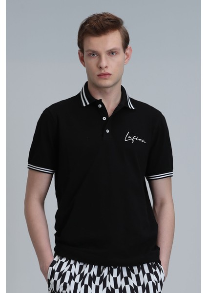 Montana Smart Erkek Polo Tişört Siyah