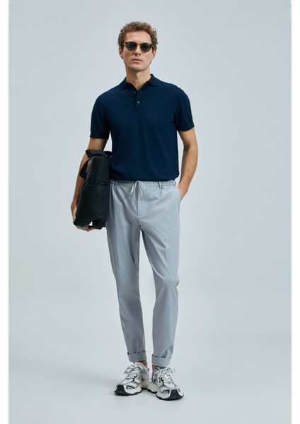 Glen Smart Erkek Chino Pantolon Slim Fit Siyah