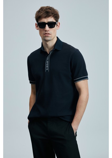 Lord Smart Erkek Polo Tişört Siyah