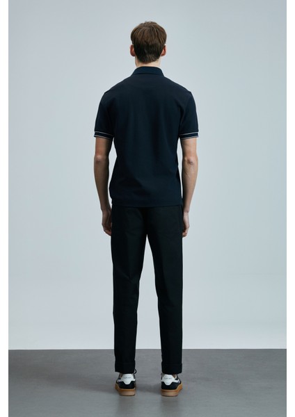 Lord Smart Erkek Polo Tişört Siyah