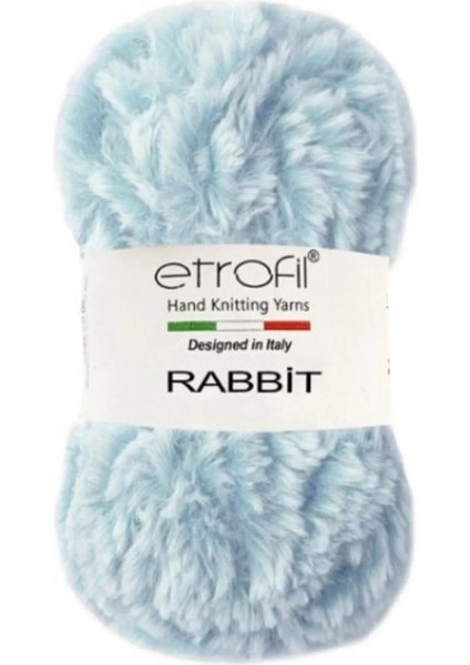 Rabbit Örgü Ipi Tüylü Ip Kürk Ip Çanta Çeket Battaniye Şapka Ipi 70552