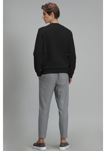 Donovan Erkek Sweatshirt Siyah