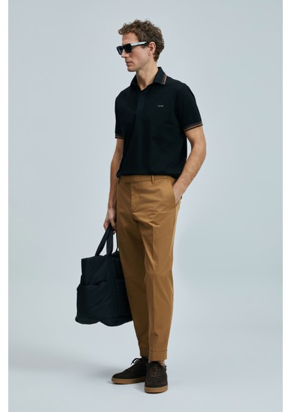 North Smart Erkek Polo Tişört Siyah