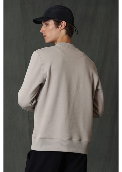 Star Erkek Sweatshirt Siyah