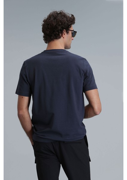 Tony Modern Grafik T- Shirt Siyah