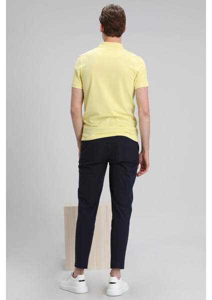 Laon Spor Polo Erkek Tişört Siyah