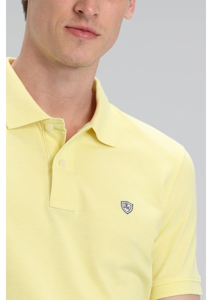 Laon Spor Polo Erkek Tişört Siyah