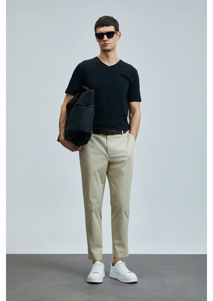 Tuna Modern Grafik T- Shirt Siyah