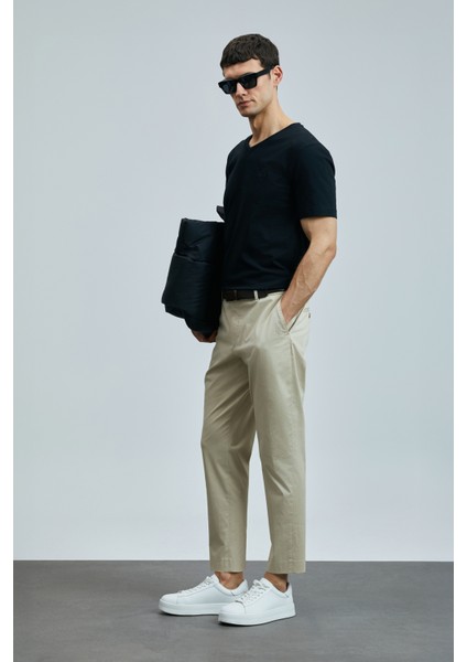 Tuna Modern Grafik T- Shirt Siyah