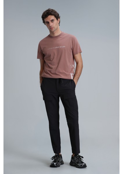 Potter Modern Grafik T- Shirt Siyah