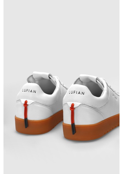 Luana Beyaz Hakiki Deri Kadın Sneaker Ayakkabı 121230029