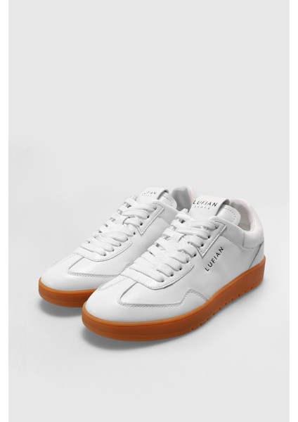 Luana Beyaz Hakiki Deri Kadın Sneaker Ayakkabı 121230029