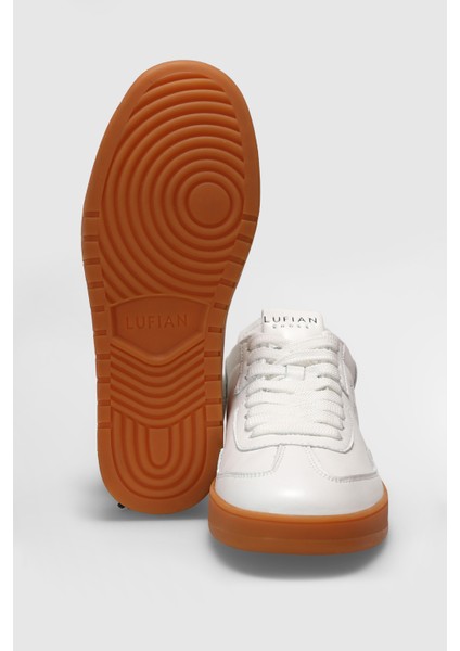 Luana Beyaz Hakiki Deri Kadın Sneaker Ayakkabı 121230029