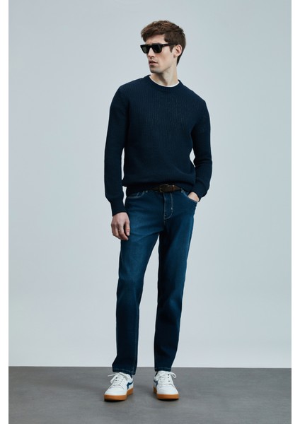 Dante Smart Jean Erkek Pantolon Regular Fit Mavi