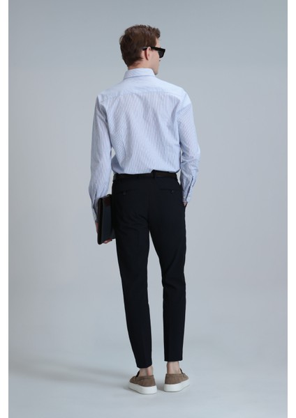 Hery Smart Erkek Chino Pantolon Slim Fit Gri