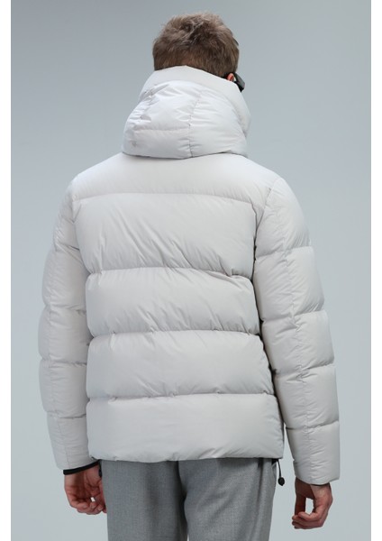 Oversize Minimalist Erkek Kışlık Mont - Regular Fit