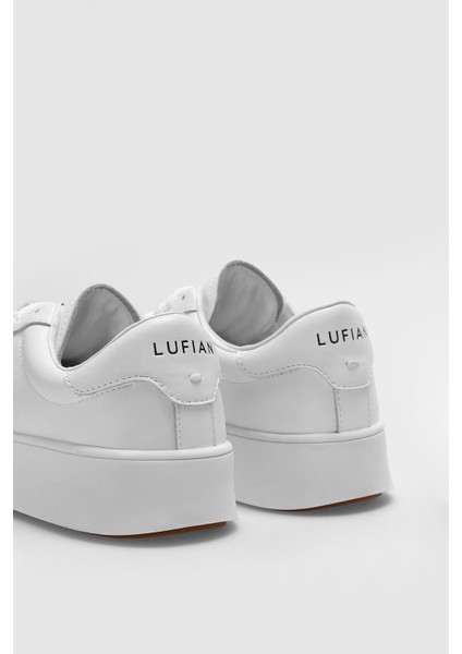 Adel Beyaz Hakiki Deri Kadın Sneaker Ayakkabı 121230052