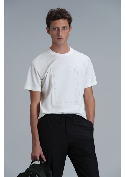 Mabel Modern Grafik T- Shirt Siyah