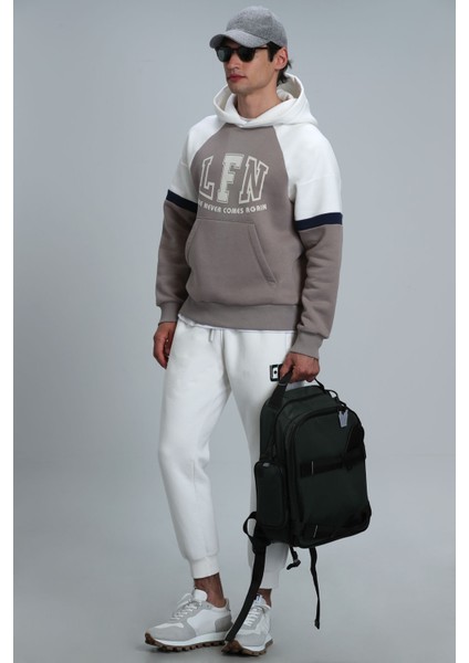 Never Erkek Sweatshirt Bej