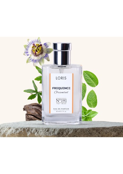 E-191 Frequence Parfume Edp 50 ml Oryantal Erkek Parfüm