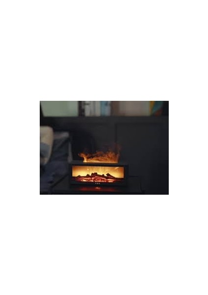 Uzaktan Kumandalı Siyah Şömine Nemlendirici – Sessiz, Şık ve Etkili Hava Nemlendirme fiyatları