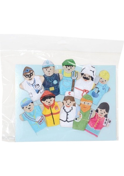AND-5197 Meslekler Parmak Kukla 10'lu -Anadolu Oyuncak