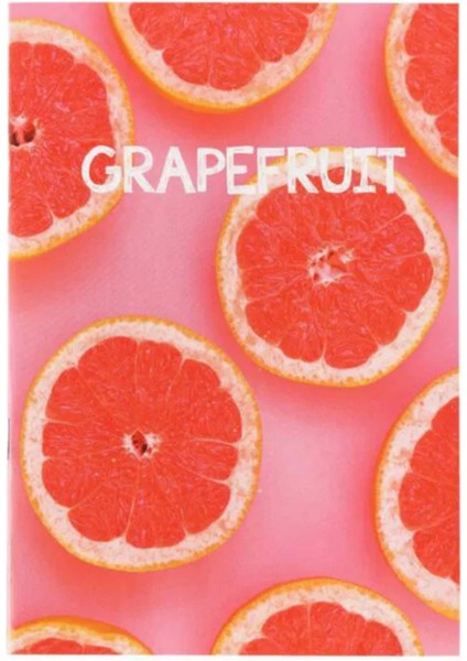 Grapefruit Temalı Çizgisiz Defter